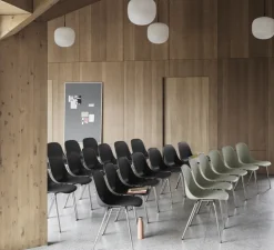 Suspension, Rime, noir, opalin, Ø37cm, H45,5cm - Muuto