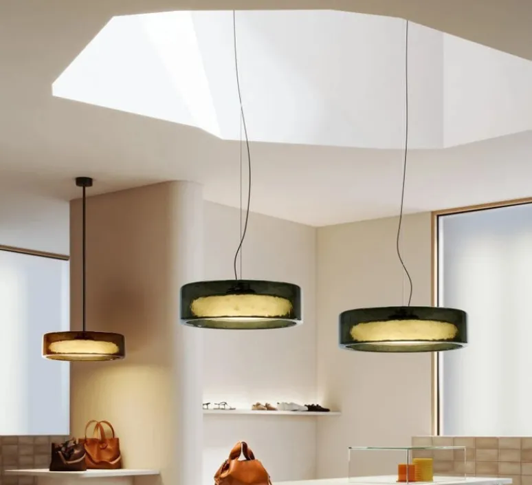 Suspension*Marset Suspension, Ringo 70, , LED, dim, 2700-3000-4000K, 3205 lm, Ø70cm, H21cm - vert