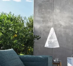 Suspension*Gervasoni Suspension, Ripple 193, , IP67, LED, Ø39cm, H61cm - blanc