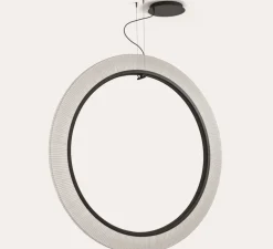 Suspension, Roda S/150/V, blanc, LED, dim, 2700K, 2910 lm, L150cm, H150cm - Bover