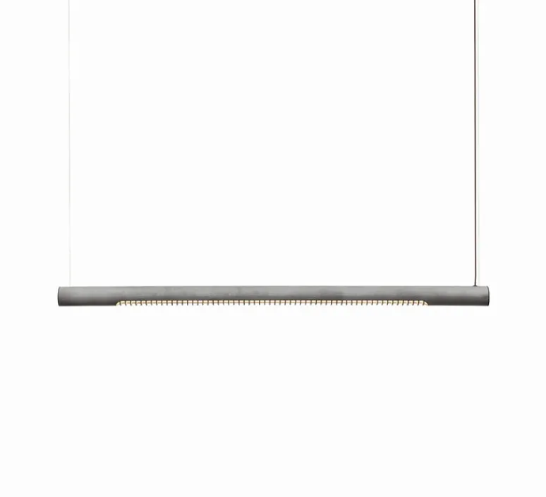 Suspension*Graypants Suspension, Roest, 150h, zinc, LED, 2700K, 3120lm, L150cm, H6cm - marron