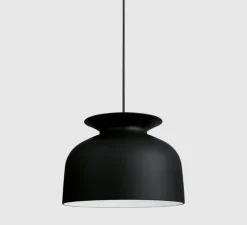 Suspension*Gubi Suspension, Ronde 40, , Ø40cm, H28cm - noir charbon