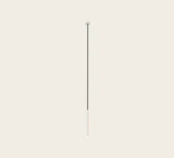 Suspension*Robin Suspension, Rose 25, , Ø4cm, H25cm - blanc mat