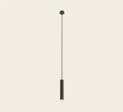 Suspension*Robin Suspension, Rose 25, , Ø4cm, H25cm - noir mat