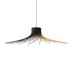 Suspension, ROTOND XL, bouleau noir, Ø125cm, H33cm - Piatoni
