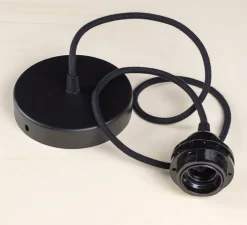 Suspension, ROTOND XL, bouleau noir, Ø125cm, H33cm - Piatoni