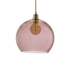 Suspension*Ebb and Flow Suspension, ROWAN 28, , Ø28cm, H28cm - Vieux rose
