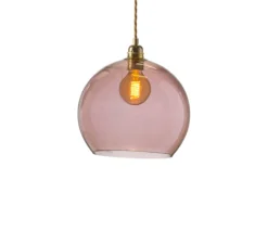 Suspension*Ebb and Flow Suspension, ROWAN 28, , Ø28cm, H28cm - Vieux rose