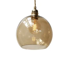 Suspension, Rowan, marron châtaigne, Ø22cm - Ebb and Flow