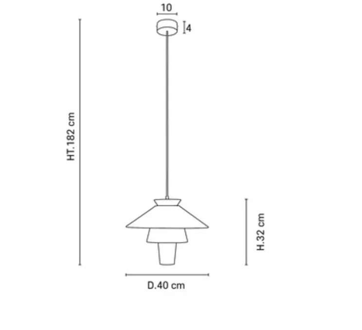 Suspension, Ruche S, Ocre, Ø40cm, H32cm - Market Set