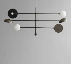 Suspension, Sahn, bronze, blanc, L125cm, H58cm - 101 Copenhagen