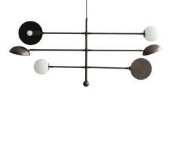 Suspension, Sahn, bronze, blanc, L125cm, H58cm - 101 Copenhagen