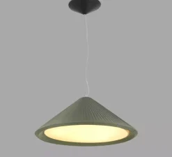 Suspension*Faro Suspension, Saigon IN, , E27, Ø70cm, H27,5cm - vert olive