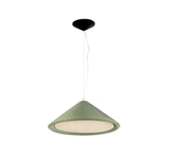 Suspension*Faro Suspension, Saigon IN, , E27, Ø70cm, H27,5cm - vert olive