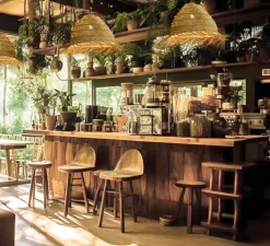 Suspension*ACB Suspension, Samira, , Ø50cm, H28cm - rafia