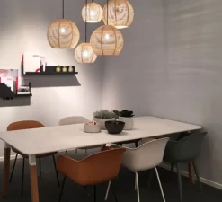 Suspension*DARK Suspension, Sangha 50, , Ø50cm, H39cm - blanc