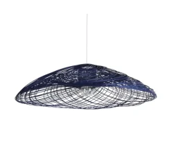 Suspension, Satelise M, bleu, Ø70cm, h30cm- Forestier