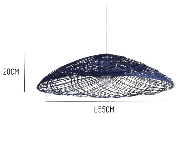Suspension|Enfants*Forestier Suspension, Satelise S, , Ø55cm, H20cm - bleu