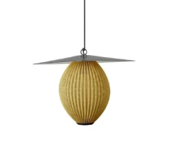 Suspension*Gubi Suspension, Satellite Outdoor, , IP65, L57cm, H38,5cm - moutarde doré
