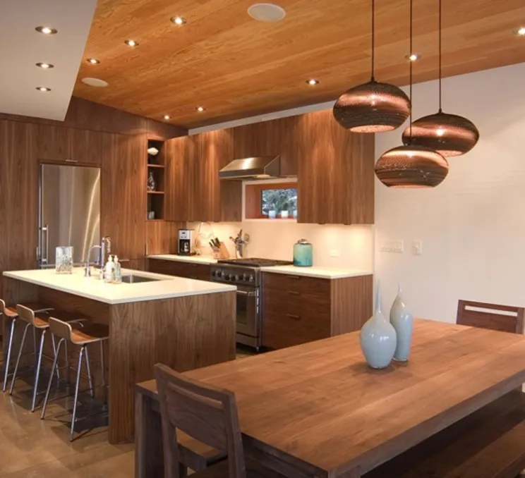 Suspension, Scraplights, Disc 16, marron, Ø43cm, H19cm - Graypants