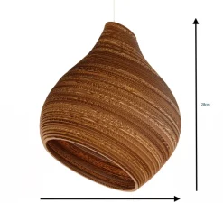 Suspension*Graypants Suspension, Scraplights, Hive 9, , Ø23cm, H28cm - blanc