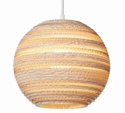 Suspension*Graypants Suspension, Scraplights, Moon 10, , Ø26cm, H22cm - Blonde