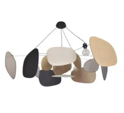 Suspension*Market Set Suspension, Screen 70's 4l XXL, , Ø150cm, H75cm - lin, noir