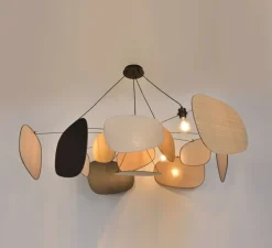 Suspension*Market Set Suspension, Screen 70's 4l XXL, , Ø150cm, H75cm - lin, noir