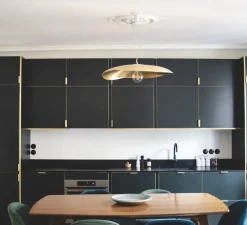 Suspension, Screen XL, cannage, naturel, Ø110cm, H60cm - Market Set