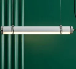 Suspension*Faro Suspension, Scuba, , IP66, LED, 3000K, 3200 lm, Ø7cm, l60cm - chrome