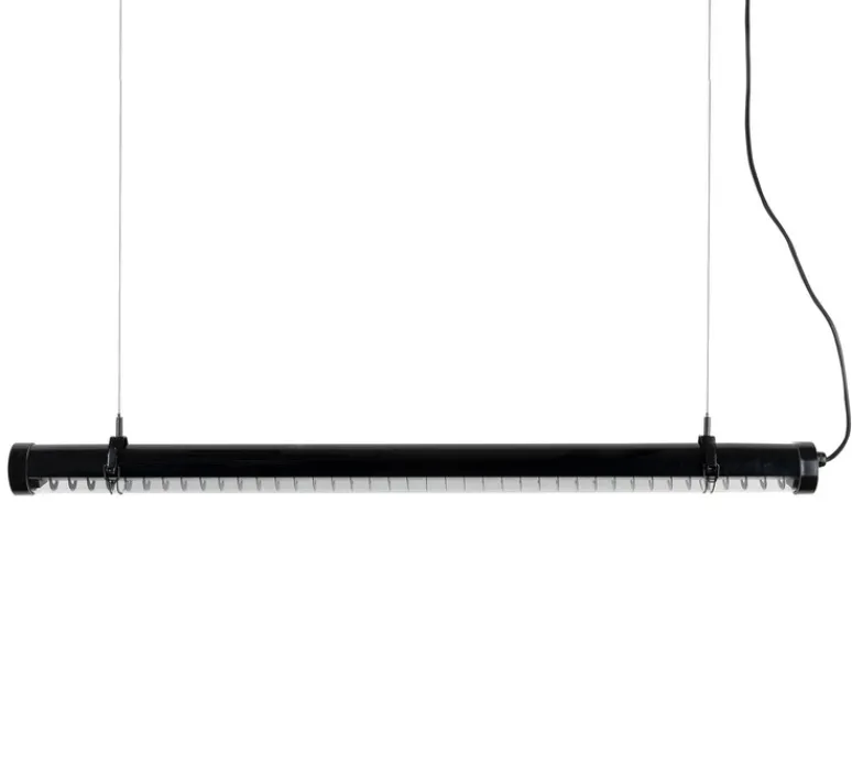 Suspension*Faro Suspension, Scuba Louver 120, , IP65, LED, 2700K, 1575 lm, L120cm, H7cm - noir