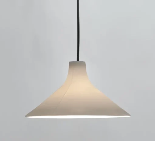 Suspension*Serax Suspension, Seam lamp M, , Ø25cm, H14cm - Noir et blanc