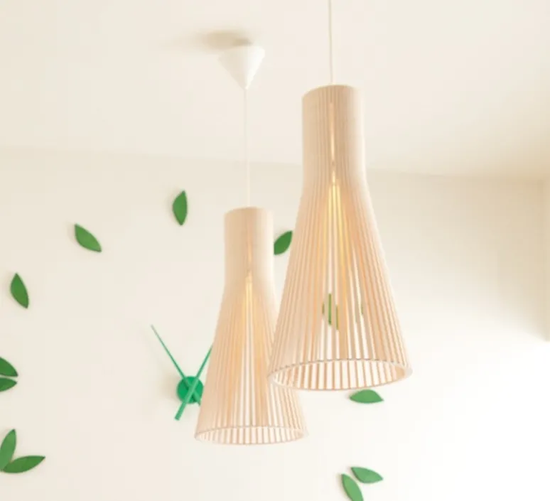 Suspension*Secto Design Suspension, Secto 4201, , 3000K, 1060lm, H45cm - bouleau