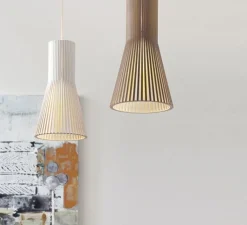 Suspension*Secto Design Suspension, Secto 4201, , H45cm, Ø25cm - noyer