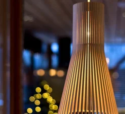 Suspension*Secto Design Suspension, Secto 4201, , H45cm, Ø25cm - noyer