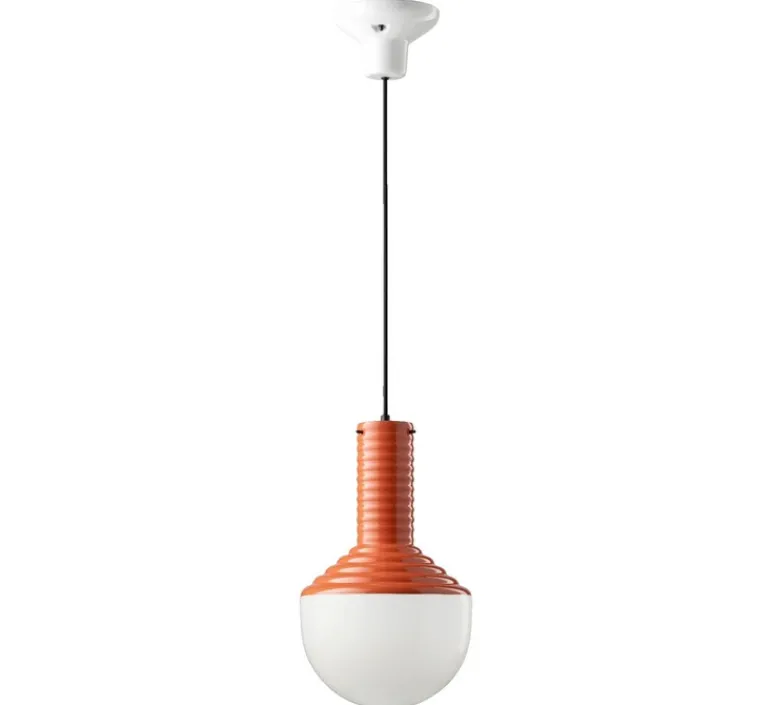Suspension*Ferroluce Suspension, Selaron, , Ø24cm, H39cm - orange