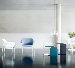 Suspension, Selene 35, transparent, cuivre , Ø35cm - Classicon