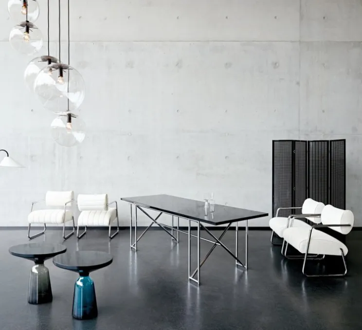 Suspension, Selene 25, transparent, noir, H25cm - Classicon