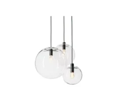 Suspension, Selene 25, transparent, noir, H25cm - Classicon