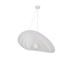 Suspension, Selenitis D78, filin,blanc, Ø78cm, H16cm - Market Set