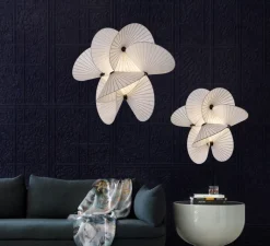 Suspension*Moooi Suspension, Serpentine Light 8, Large, , Ø68cm, H81cm - blanc