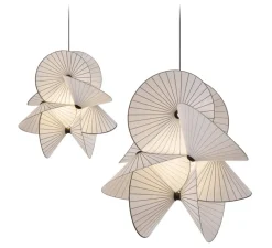 Suspension*Moooi Suspension, Serpentine Light 8, Large, , Ø68cm, H81cm - blanc