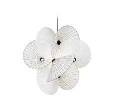 Suspension, Serpentine light 8, Small, blanc, LED, 2700K, 1137LM, Ø46cm, H60cm - Moooi