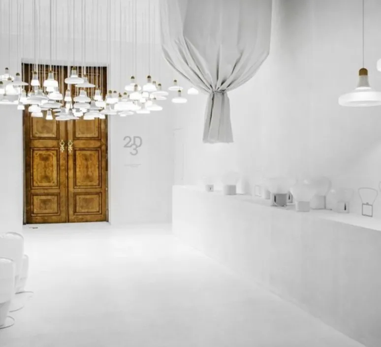 Suspension*Brokis Suspension, Shadows, , dimmable, H13,8cm, Ø10,8cm - blanc