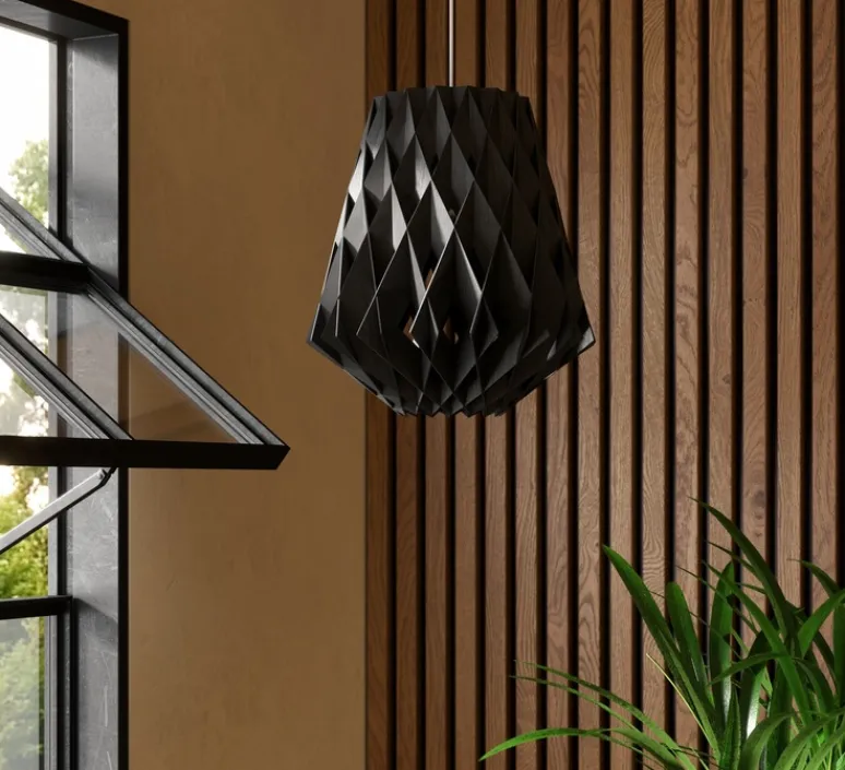 Suspension*Pilke Suspension, Signature 28, , Ø28cm, H30cm - noir