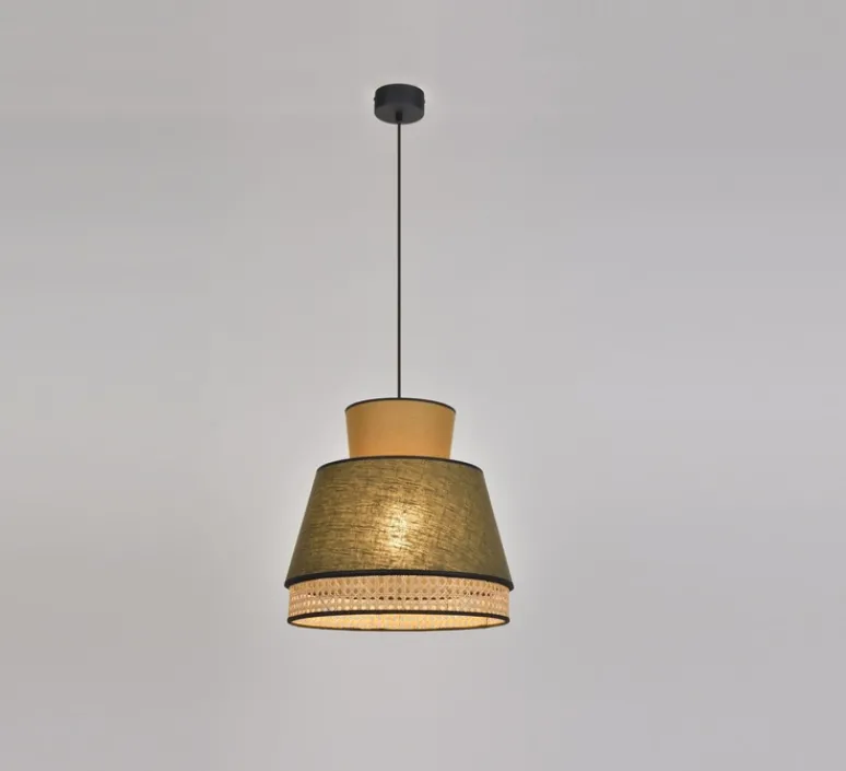 Suspension*Market Set Suspension, Singapour M, , Ø40cm, H37,5cm - Kaki, curry