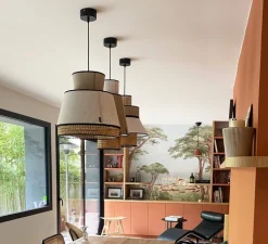 Suspension, Singapour ML , nude, Ø42cm, H44cm - Market Set