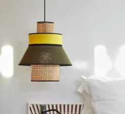 Suspension, Singapour ML, Kaki, curry, Ø42cm, H44cm - Market Set