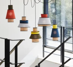 Suspension, Singapour ML, Kaki, curry, Ø42cm, H44cm - Market Set