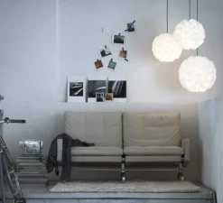 Suspension, Sinus Large, blanc, Ø44cm, H40cm - Le Klint